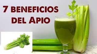 7 Beneficios del jugo de apio  te pondras más saludable que nunca [upl. by Wiedmann439]