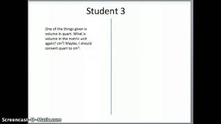 Using the Tchart to solve a chemistry problem [upl. by Anivlac]