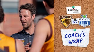 Round 17 Coachs Wrap Box Hill def North Melbourne [upl. by Juley]