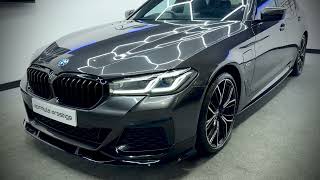 2022 BMW 545e xDrive M Sport 30 Hybrid [upl. by Nehcterg341]