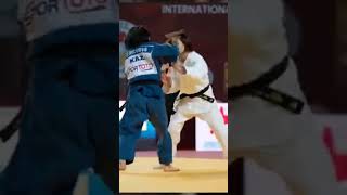 Diyora Keldiyorova 🇺🇿 Abe Uta🇯🇵 judo judo2022 judotraining jiujitsu judobasics judokas uzbek [upl. by Llehcim]