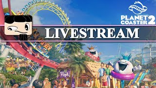 Planet Coaster 2  Franchise Mode  Livestream  4 [upl. by Ailla]