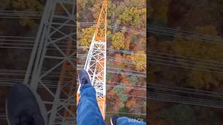 100M pylon climb urbex [upl. by Llejk]