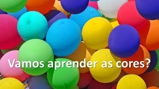 As cores em português vamos aprender as cores [upl. by Arimahs]