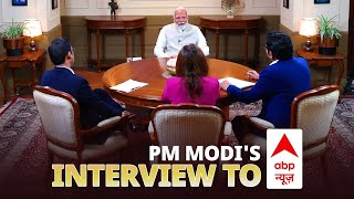 LIVE PM Modis interview to ABP News [upl. by Aseuqram]