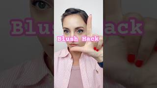 2 Ways to Apply Blush blushhack beautyhacks makeuphacks [upl. by Siramad979]