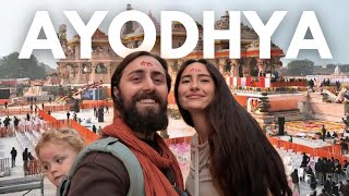 Foreigners Visit AYODHYA 🇮🇳 Exploring Indias New Ram Mandir Hanuman Temple amp More [upl. by Kroo43]