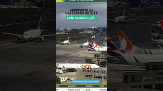 AEROPORTO DE CONGONHAS AO VIVO shorts [upl. by Arraet945]