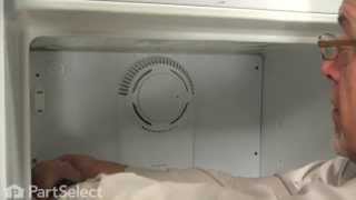 Refrigerator Repair  Replacing the Evaporator Fan Blade Whirlpool Part  63002045 [upl. by Borchers]