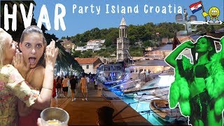 HVAR CROATIA NIGHTLIFE š‡­š‡· Bar Hop Tour Carpe Diem Beach Club [upl. by Daniyal]