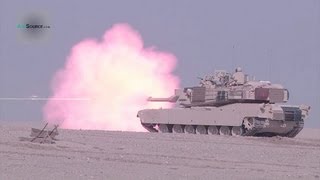 M84 M1A2 Tanks in Kuwait and US Combined Live Fire Exercise [upl. by Margit430]