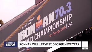 Ironman will leave St George after 2025 triathlon [upl. by Pressman]