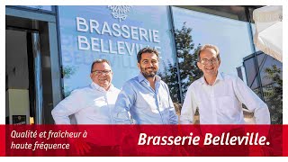 Brasserie Belleville  Qualité et fraicheur à haute fréquence [upl. by Calendre]