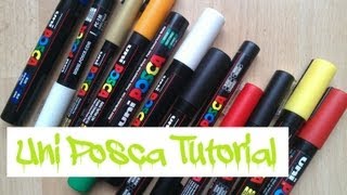 Uni Posca Tutorial [upl. by Azne585]