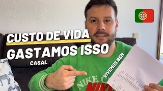 ATUALIZADÍSSIMO Nosso custo de vida em Portugal 2023 [upl. by Sethrida]