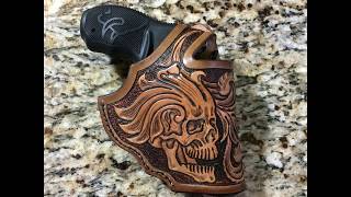 LEATHER HOLSTER FOR A 38 [upl. by Dan626]