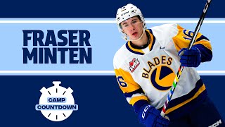 Fraser Minten w Nick Richard  Leafs Camp Countdown [upl. by Nodla]