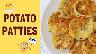 Mashed Potato Cake Recipe for Babies Toddlers  Baby Food  Potato Patties [upl. by Cornelie52]