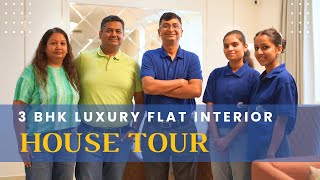 3 bhk flat in Mahindra Luminare Gurgaon interior design [upl. by Leahcimal]