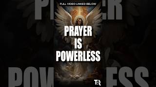 Prayer is USELESS NOT a quotWeaponquot prayerwarrior prayer [upl. by Dickson156]