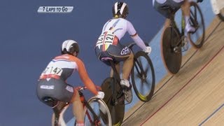 Cycling Track Womens Keirin Second Round Full Replay  London 2012 Olympic Games [upl. by Nnyltak]