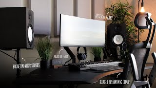 Minimalistic Music Studio Setup amp Desk Tour 2022 [upl. by Jacky]