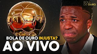 BOLA DE OURO 2024 AO VIVO  A PREMIAÇÃO MAIS INJUSTA DA HISTORIA [upl. by Eelarbed]