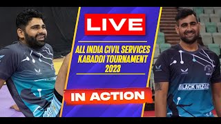 Civil Services Kabaddi 2023 Final CS Delhi Vs Rajasthan Live  Pardeep Narwal amp Rahul Chaudhari [upl. by Eniwtna]