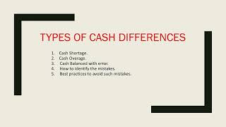 Bank Teller Training  Types of Till Cash Differences in a Bank  Banking Job [upl. by Aldridge]