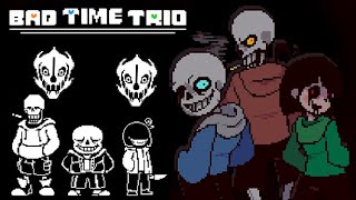 Bad Time Trio Remake Normal Mode  Undertale Fangame [upl. by Hulbert]