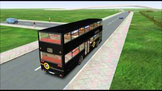 OMSI Bus Simulator Hull Park and Ride Map [upl. by Nnayd]