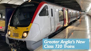 Greater Anglias New Class 720 Trains [upl. by Aitnecserc]