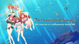 The Quintessential Quintuplets  Five Memories Spent With You Trailer  Switch PS4 Steam [upl. by Adliwa]