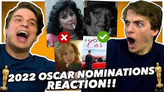 2022 Oscar Nomination REACTIONS [upl. by Maclean585]