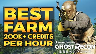 Ghost Recon Breakpoint  BEST SKELL CREDIT FARM 200K CREDITS PER HOUR [upl. by Acino]