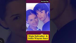 John Wayne Sace and Maja Salvador sweet Moments shortsviral showbiz trending [upl. by Debbra]