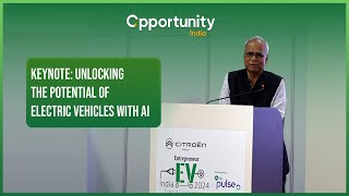 Keynote  Unlocking The Potential of Electric vehicles with AI [upl. by Cela]