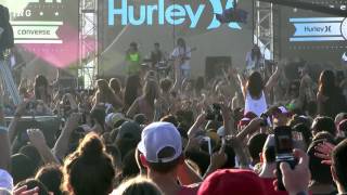 Grouplove Live quotTongue Tiedquot US Open of Surfing 2012 Huntington Beach CA [upl. by Fransen]