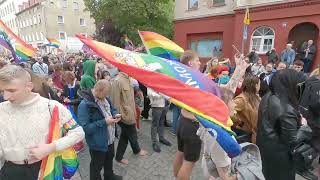 Marsz LGBTQ Görlitz Zgorzelec 2024 [upl. by Llenrev147]