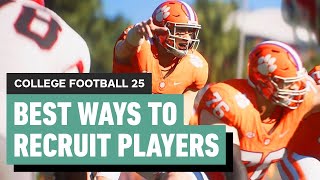 College Football 25 Essential Tips For Recruiting the BEST Players [upl. by Ericka]