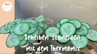 Scheiben schneiden und auch richtige Raspel mit dem Thermomix  Jaaaaaaaaa es geht [upl. by Eedahs]