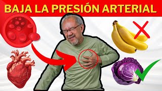 9 mejores ALIMENTOS ricos en POTASIO que debes consumir para Bajar LA PRESION ARTERIAL Nutrición [upl. by Gustin]