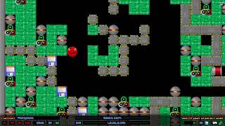 SUPAPLEX  levelset 95 harder original levels  LEVEL 28 [upl. by Aihsotan557]