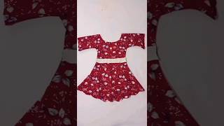 Beautiful Frock Design 2024  Easy Cut amp Simple Sew [upl. by Luht]