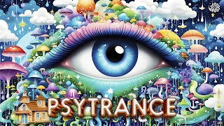 Psychedelic Trance Mix 2024  Magic Mushrooms mix  Psychedelic trance visual 4K 🍀😊😍🤣💖🤞 [upl. by Weyermann]