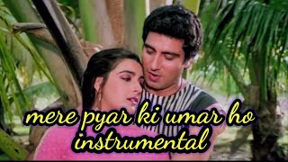 Mere Pyar Ki Umar Ho Itni Sanam  Instrumental  Waaris  Lata Mangeshkar [upl. by Nim282]