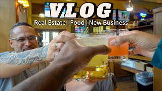 VLOG HOUSE SHOPPING REAL ESTATE  CELEBRATING NEW BUSINESS [upl. by Morrie]