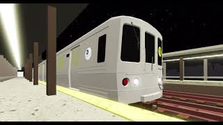 Roblox Northeast Corridor Train Simulator New York City Subway Railfanning [upl. by Ise721]