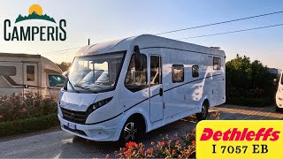 Dethleffs I 7057 EB  Videorecensione Camper Motorhome [upl. by Gorden]