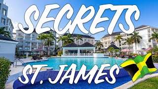 Secrets St James  Jamaica  Junior Suite Ocean View Room Tour [upl. by Howlend]